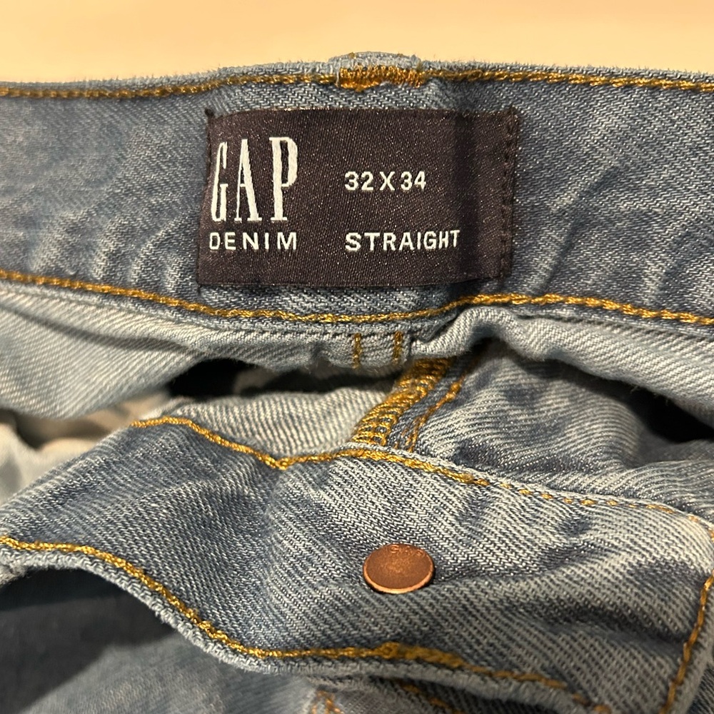 Gap 32x34 Straight Jeans - Picture 8 of 15